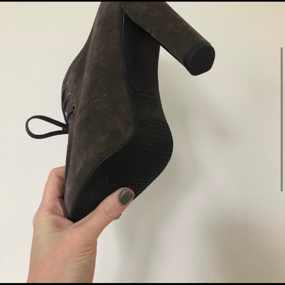 Stuart Weitzman Suede Pump Bootie - Picture 3 of 6